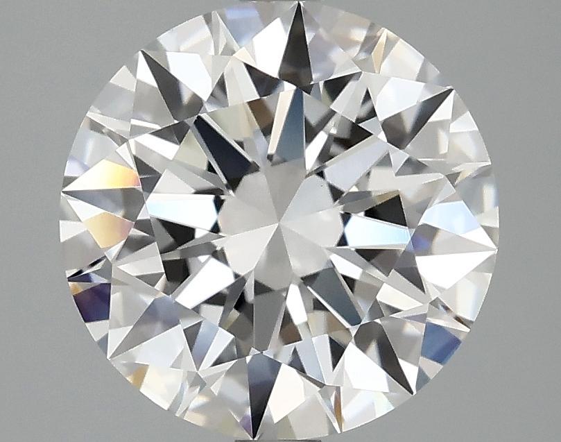 3.05 Carat Round Shaped Ideal Cut VVS2 IGI Certified Lab Grown Diamond