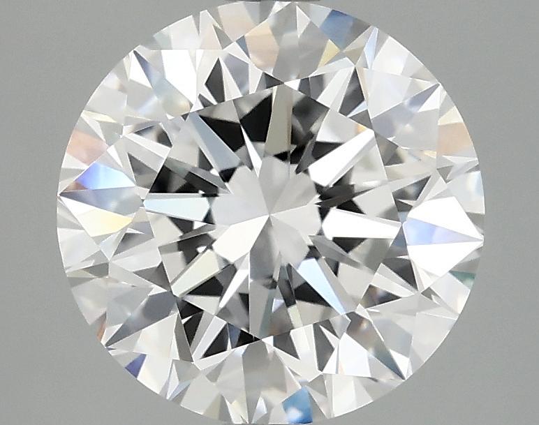3.01 Carat Round Shaped Excellent Cut VVS2 IGI Certified Lab Grown Diamond