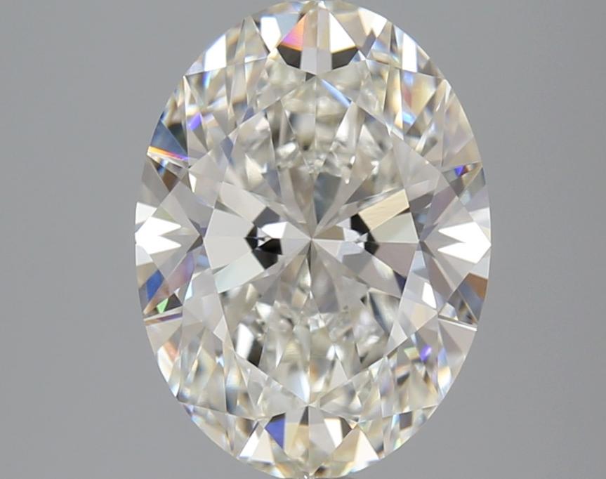 3.07 Carat Oval Shaped Excellent Cut VVS2 IGI Certified Lab Grown Diamond