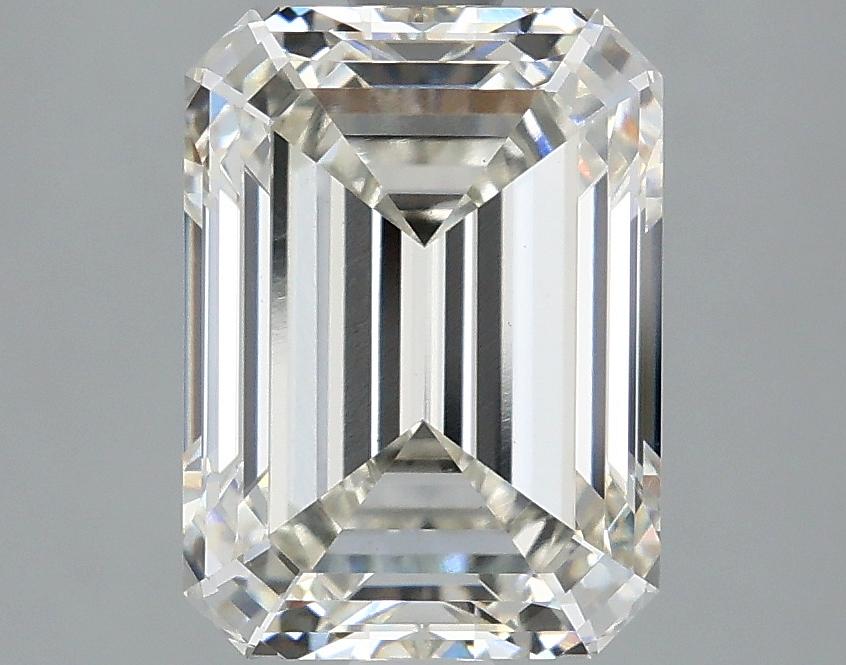 3.08 Carat Emerald Shaped Excellent Cut VS1 IGI Certified Lab Grown Diamond