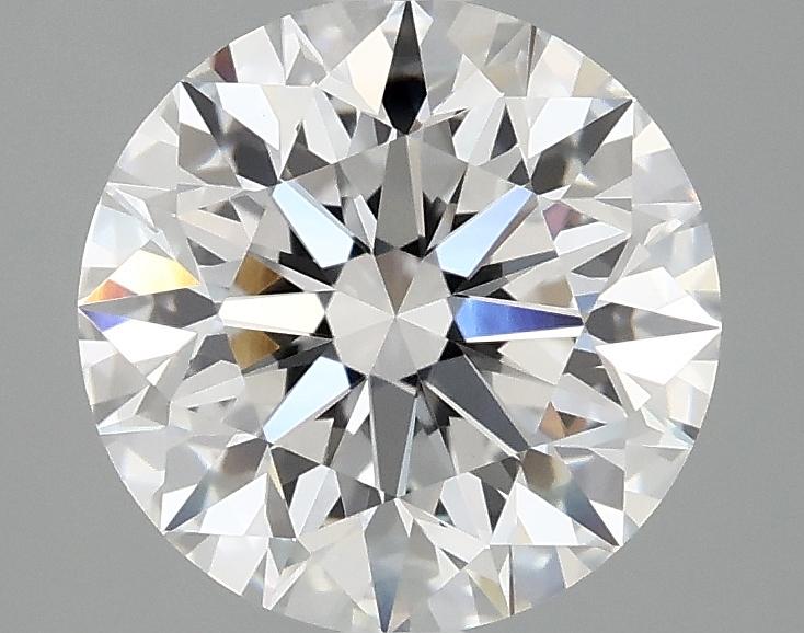 2.57 Carat Round Shaped Excellent Cut VVS2 IGI Certified Lab Grown Diamond