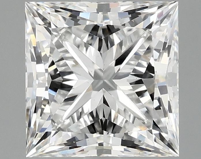 3.07 Carat Princess Shaped Ideal Cut VS2 IGI Certified Lab Grown Diamond