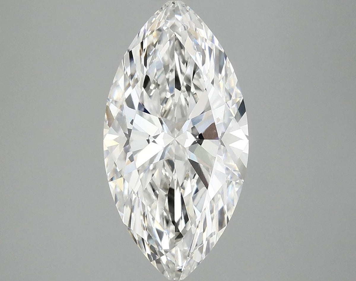 2.99 Carat Marquise Shaped Ideal Cut VVS2 IGI Certified Lab Grown Diamond