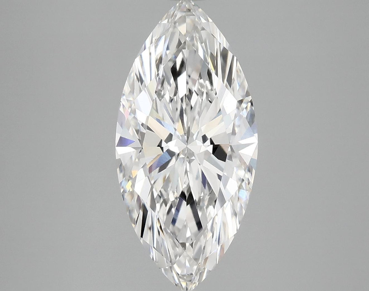 3.08 Carat Marquise Shaped Excellent Cut VS1 IGI Certified Lab Grown Diamond