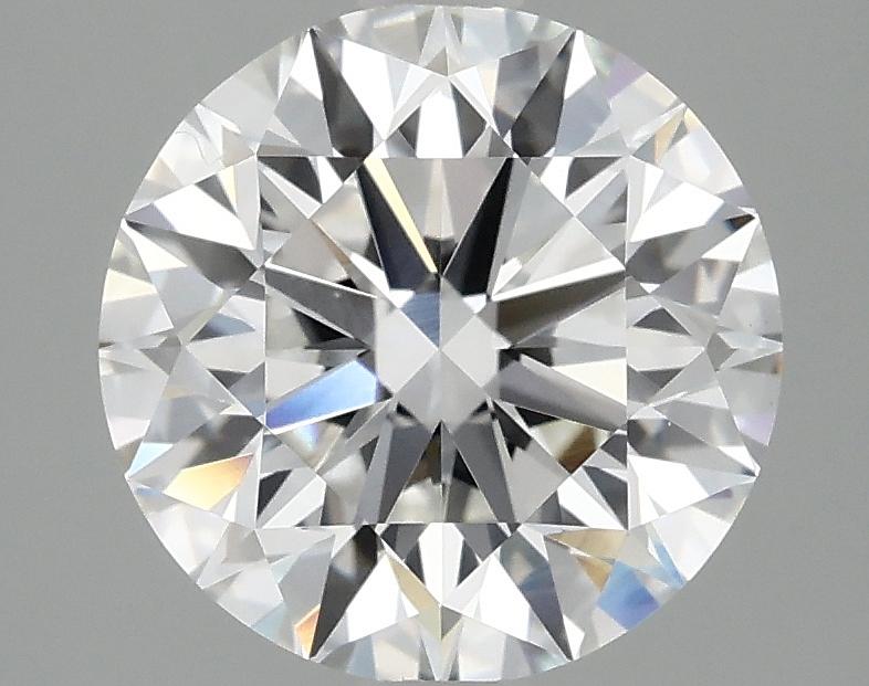 2.87 Carat Round Shaped Excellent Cut VVS2 IGI Certified Lab Grown Diamond