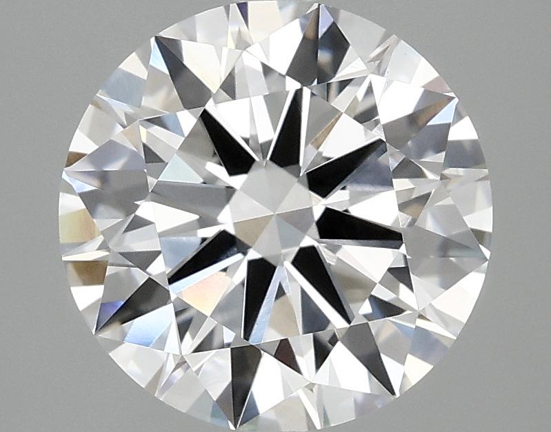 3.08 Carat Round Shaped Ideal Cut VVS2 IGI Certified Lab Grown Diamond