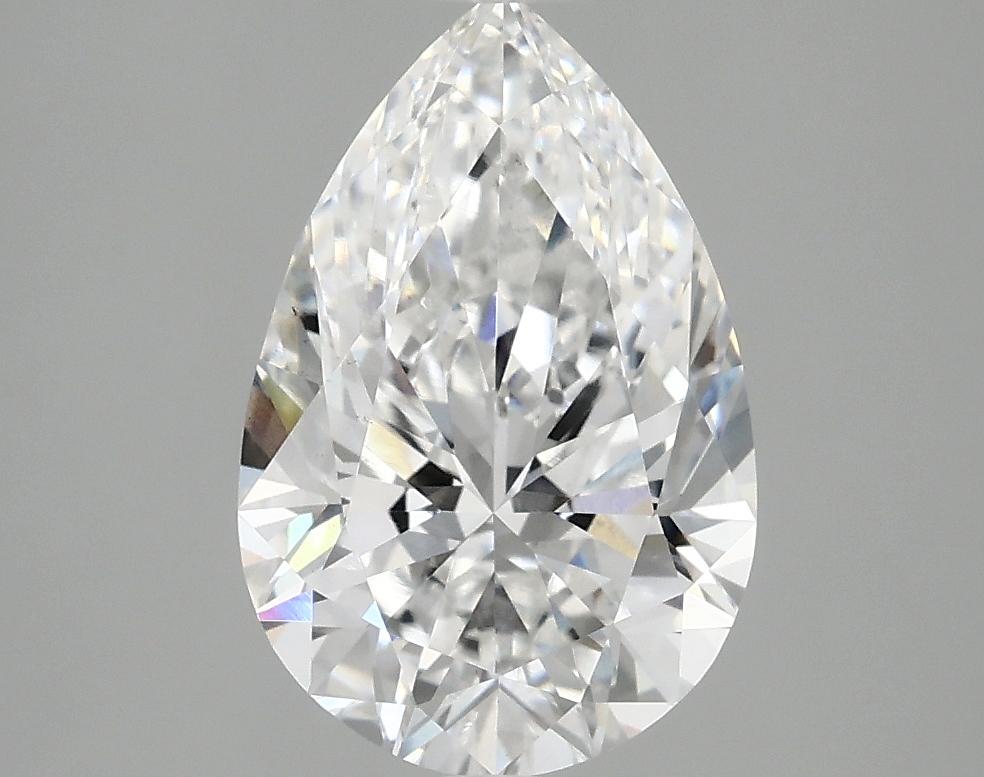2.53 Carat Pear Shaped Excellent Cut VS1 IGI Certified Lab Grown Diamond