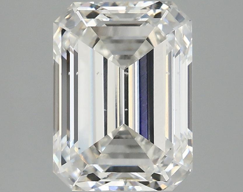 3.0 Carat Emerald Shaped Excellent Cut SI1 IGI Certified Lab Grown Diamond