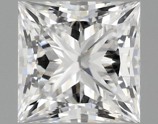 0.98 Carat Princess Shaped Ideal Cut VVS2 IGI Certified Lab Grown Diamond
