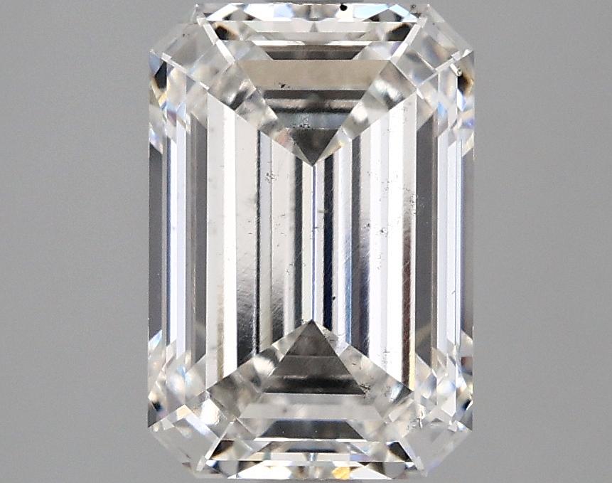 3.03 Carat Emerald Shaped Ideal Cut SI1 IGI Certified Lab Grown Diamond
