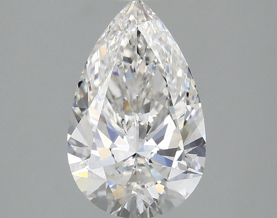 1.57 Carat Pear Shaped Ideal Cut VS1 IGI Certified Lab Grown Diamond