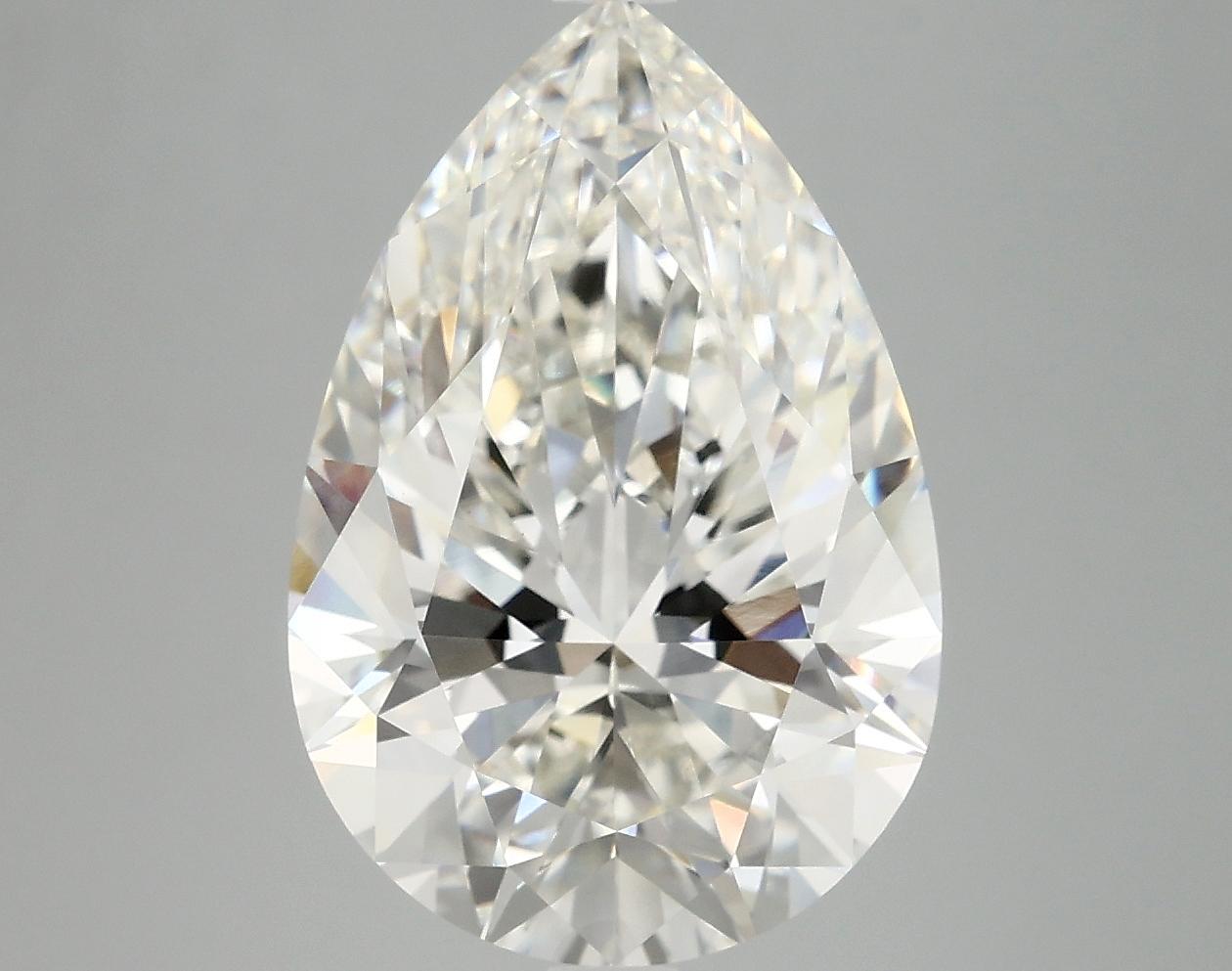 6.09 Carat Pear Shaped Excellent Cut VS1 IGI Certified Lab Grown Diamond