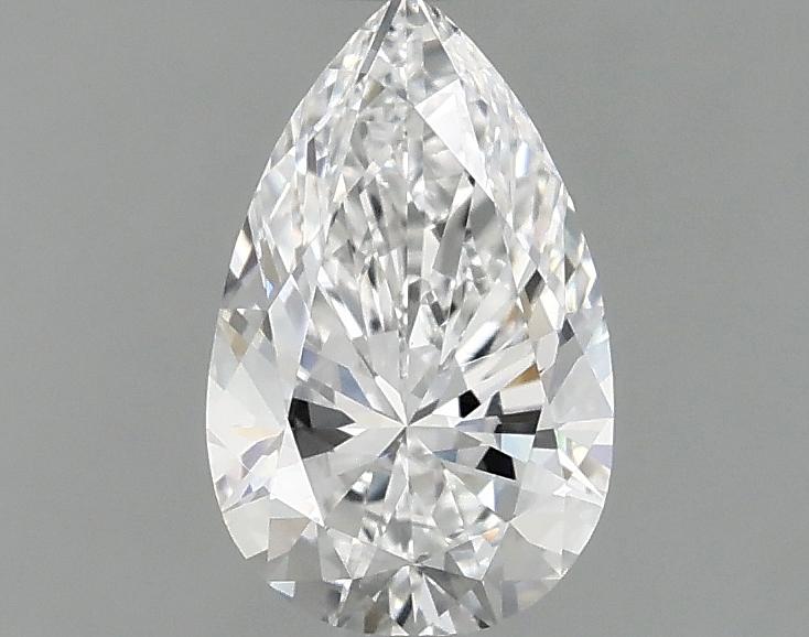 0.98 Carat Pear Shaped Ideal Cut VVS2 IGI Certified Lab Grown Diamond