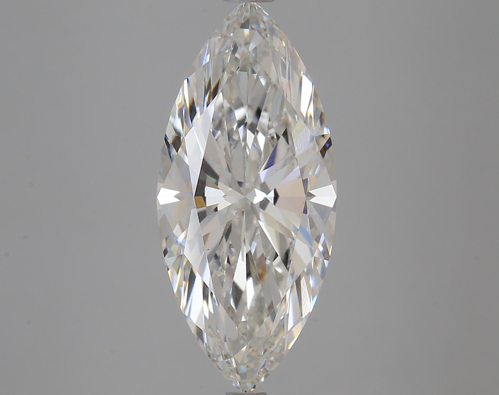 4.33 Carat Marquise Shaped Excellent Cut VS1 IGI Certified Lab Grown Diamond