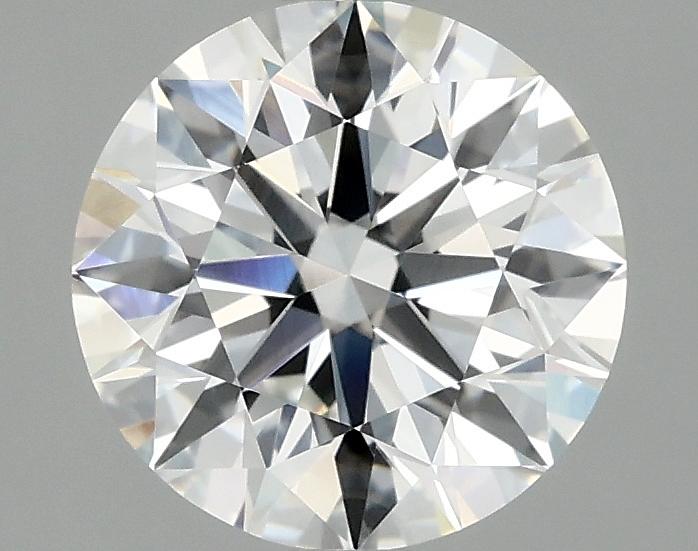 2.01 Carat Round Shaped Ideal Cut VVS2 IGI Certified Lab Grown Diamond