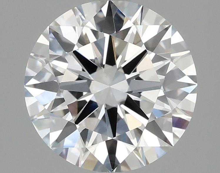 2.51 Carat Round Shaped Ideal Cut VVS2 IGI Certified Lab Grown Diamond