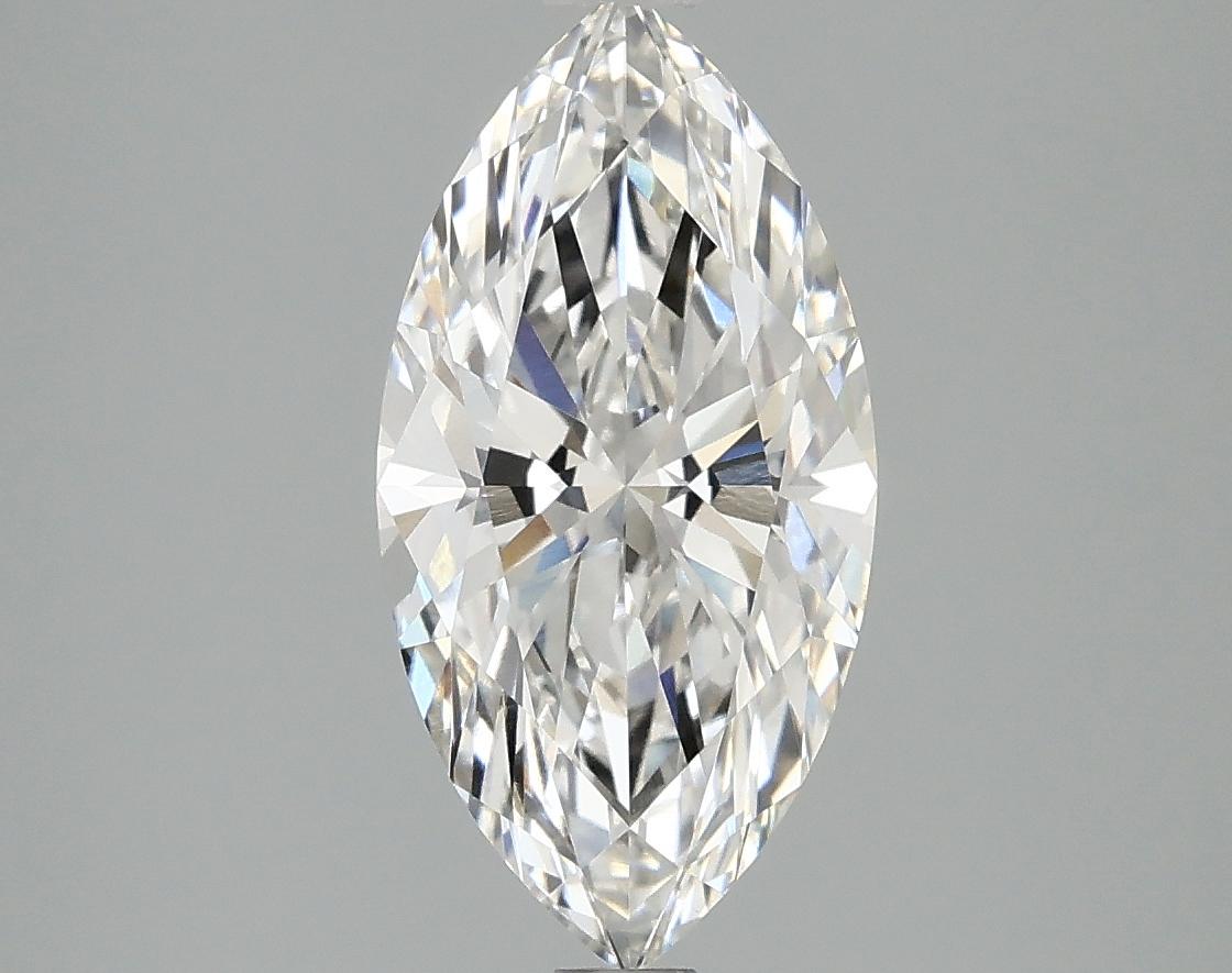 2.1 Carat Marquise Shaped Ideal Cut VVS1 IGI Certified Lab Grown Diamond