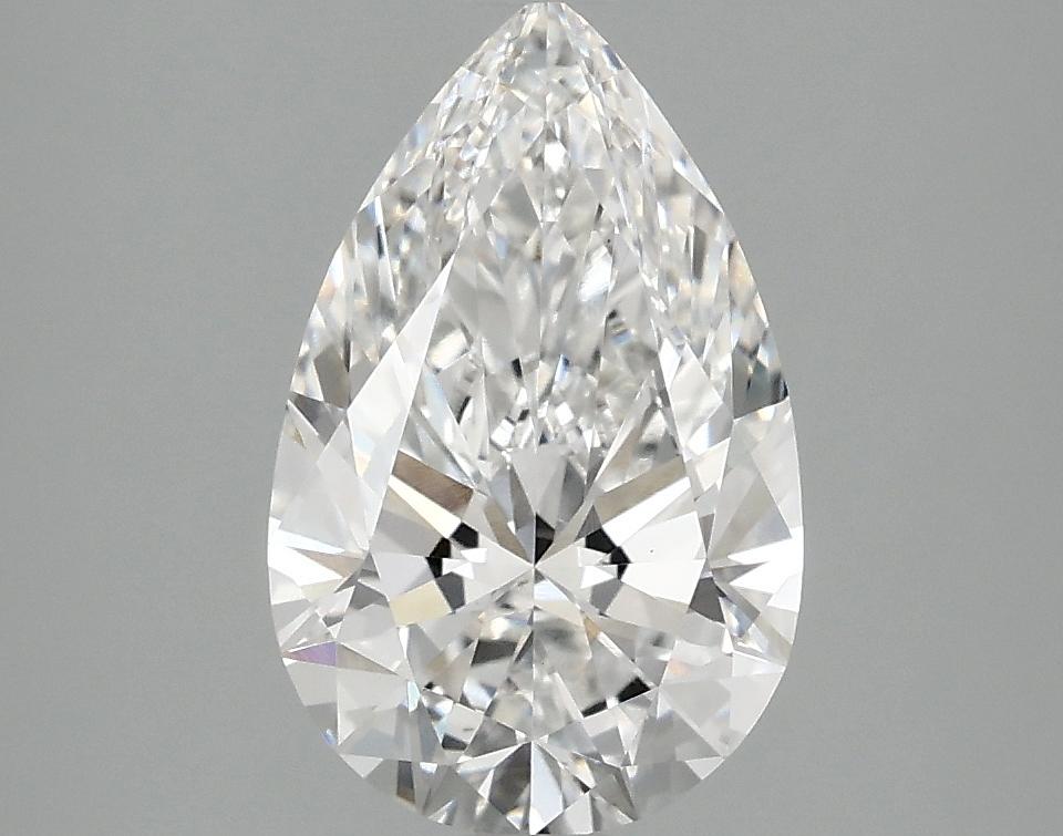 2.1 Carat Pear Shaped Ideal Cut VS1 IGI Certified Lab Grown Diamond