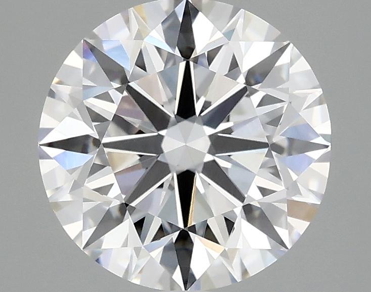 2.53 Carat Round Shaped Excellent Cut VVS2 IGI Certified Lab Grown Diamond