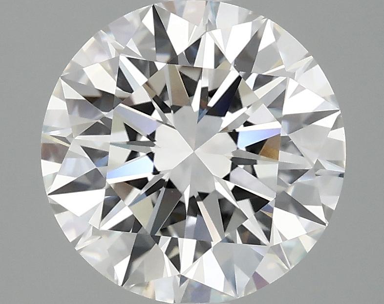 3.09 Carat Round Shaped Ideal Cut VVS2 IGI Certified Lab Grown Diamond