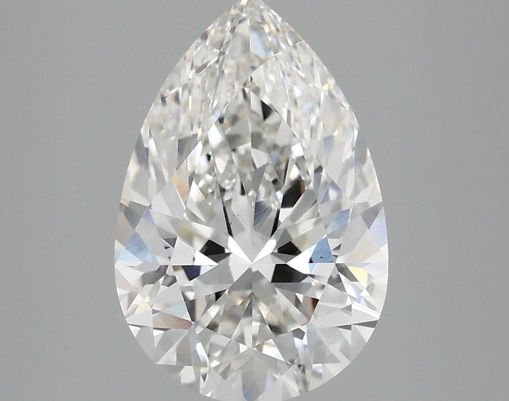 3.08 Carat Pear Shaped Excellent Cut VS1 IGI Certified Lab Grown Diamond