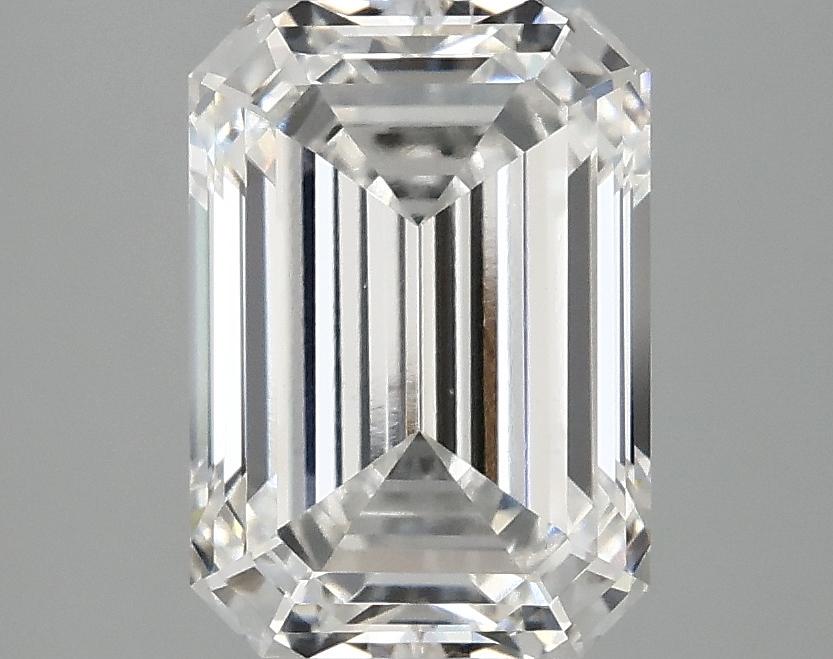 3.08 Carat Emerald Shaped Ideal Cut VS1 IGI Certified Lab Grown Diamond
