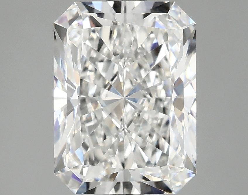 3.08 Carat Radiant Shaped Excellent Cut VVS2 IGI Certified Lab Grown Diamond