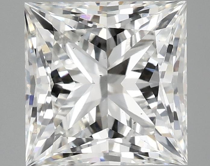 3.09 Carat Princess Shaped Ideal Cut VS2 IGI Certified Lab Grown Diamond