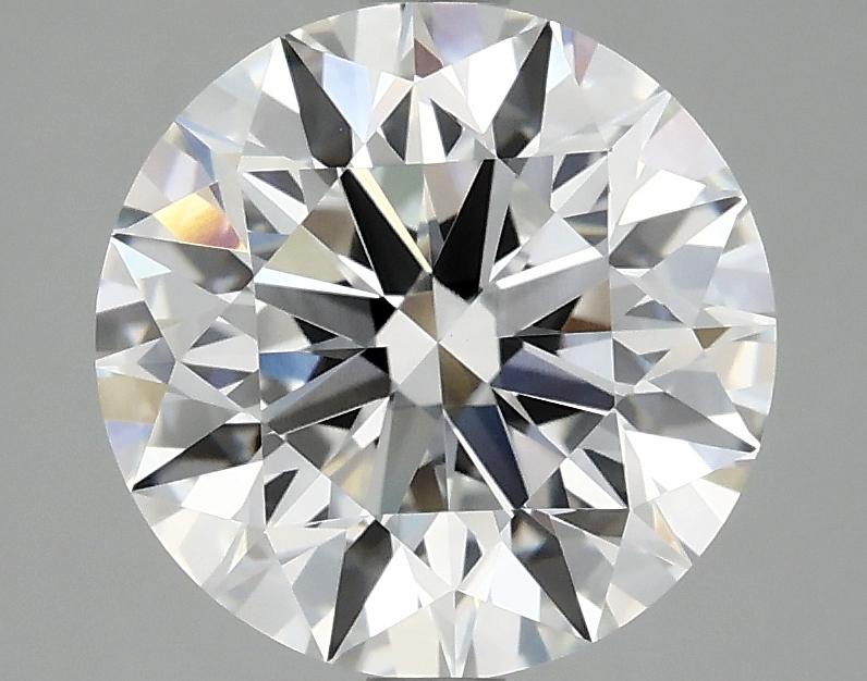 3.07 Carat Round Shaped Excellent Cut VVS2 IGI Certified Lab Grown Diamond