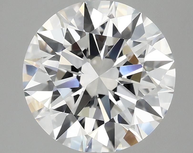 3.09 Carat Round Shaped Excellent Cut VVS2 IGI Certified Lab Grown Diamond