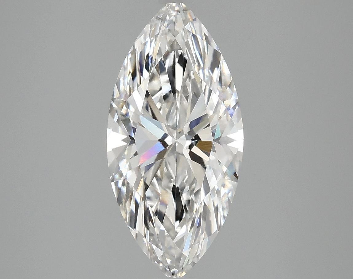 2.01 Carat Marquise Shaped Excellent Cut VVS2 IGI Certified Lab Grown Diamond