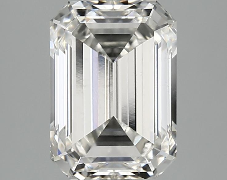 2.85 Carat Emerald Shaped Ideal Cut VS2 IGI Certified Lab Grown Diamond