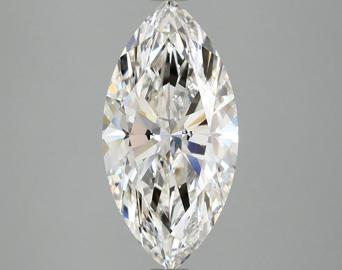 2.99 Carat Marquise Shaped Ideal Cut VVS2 IGI Certified Lab Grown Diamond