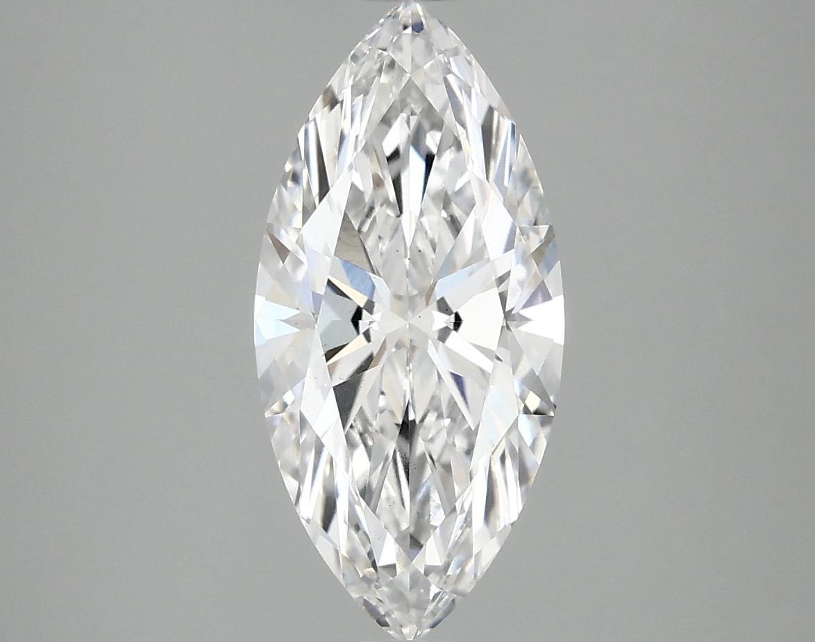 2.03 Carat Marquise Shaped Excellent Cut VS2 IGI Certified Lab Grown Diamond