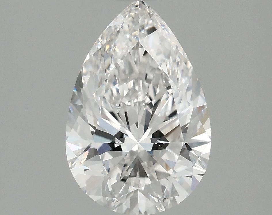 1.44 Carat Pear Shaped Excellent Cut VVS2 IGI Certified Lab Grown Diamond