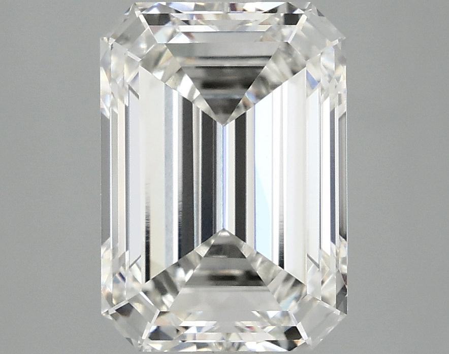 3.08 Carat Emerald Shaped Ideal Cut VVS2 IGI Certified Lab Grown Diamond