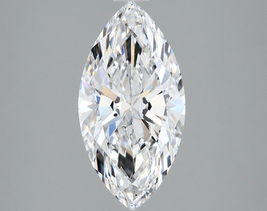 1.98 Carat Marquise Shaped Ideal Cut SI1 IGI Certified Lab Grown Diamond