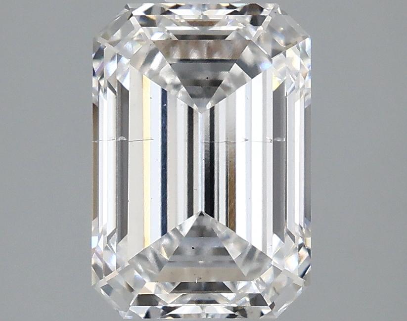 2.04 Carat Emerald Shaped Ideal Cut SI1 IGI Certified Lab Grown Diamond