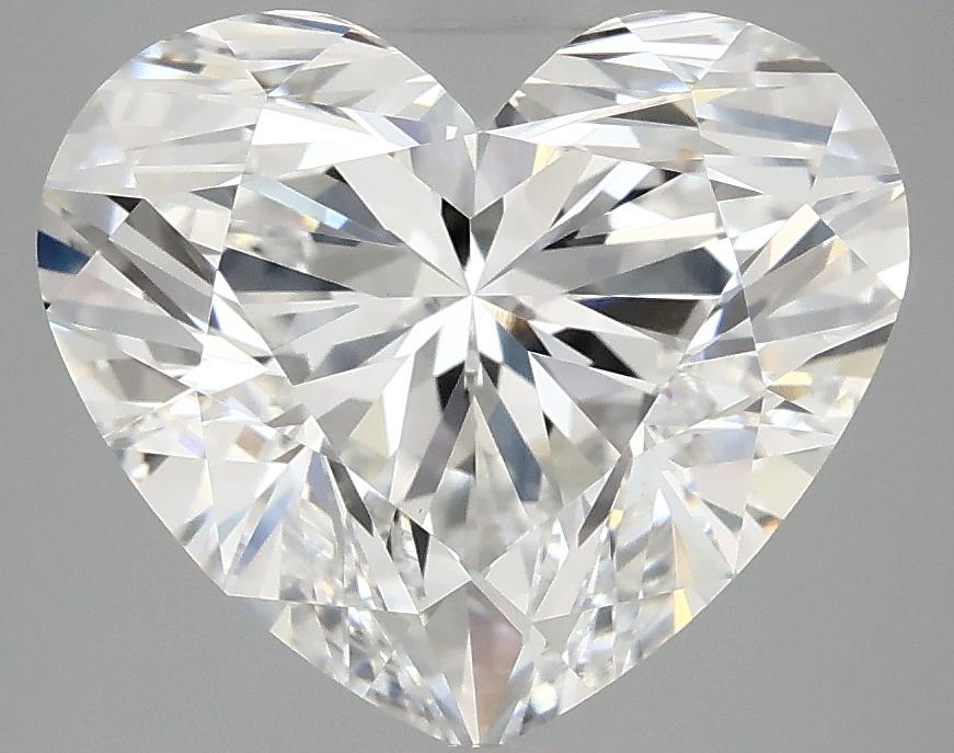 5.06 Carat Heart Shaped Excellent Cut VVS2 IGI Certified Lab Grown Diamond