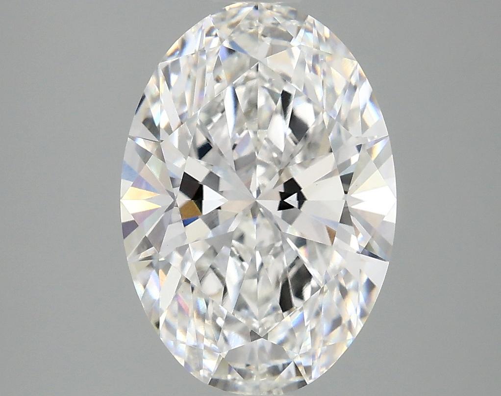 3.08 Carat Oval Shaped Ideal Cut VVS2 IGI Certified Lab Grown Diamond
