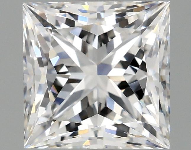 1.08 Carat Princess Shaped Ideal Cut VVS2 IGI Certified Lab Grown Diamond