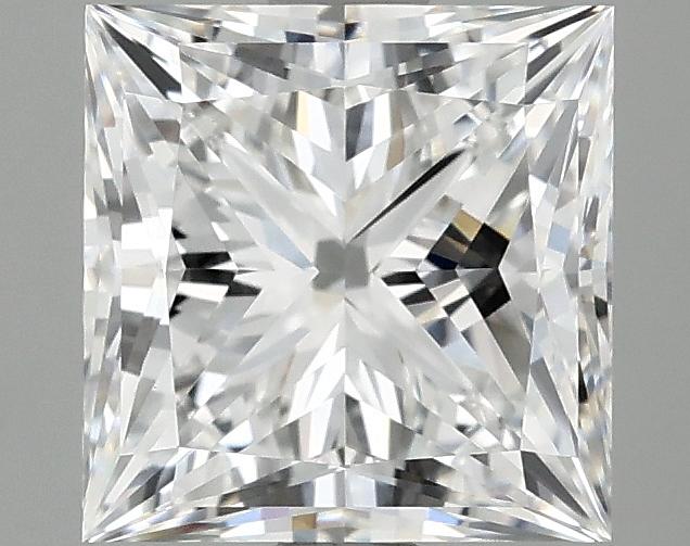 2.09 Carat Princess Shaped Ideal Cut VVS2 IGI Certified Lab Grown Diamond
