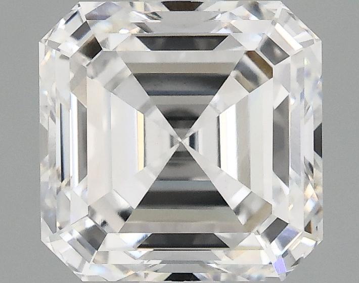 2.06 Carat Asscher Shaped Ideal Cut VS1 IGI Certified Lab Grown Diamond