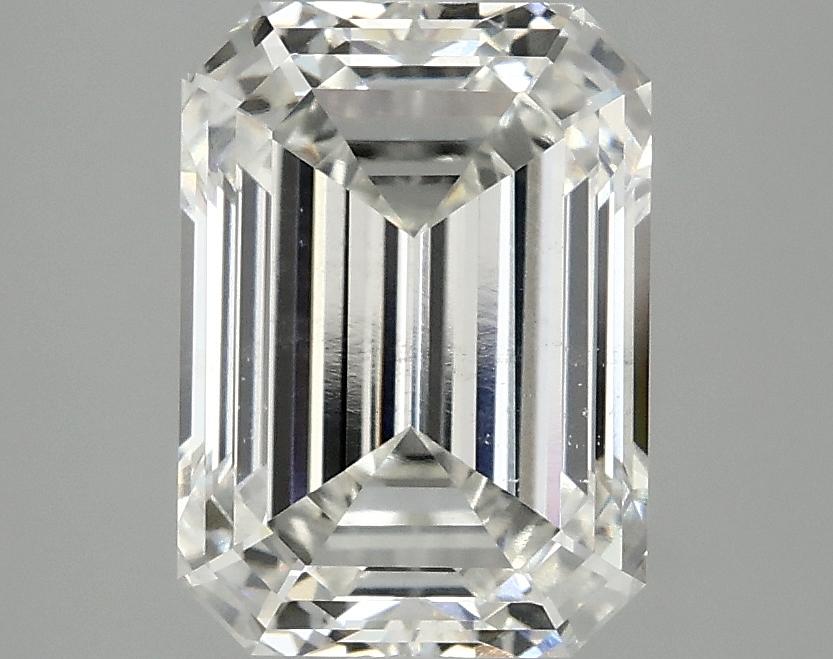 3.28 Carat Emerald Shaped Excellent Cut SI1 IGI Certified Lab Grown Diamond