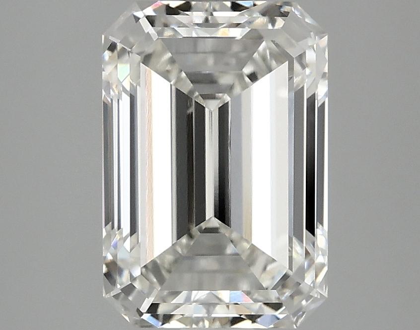 3.01 Carat Emerald Shaped Ideal Cut VVS2 IGI Certified Lab Grown Diamond