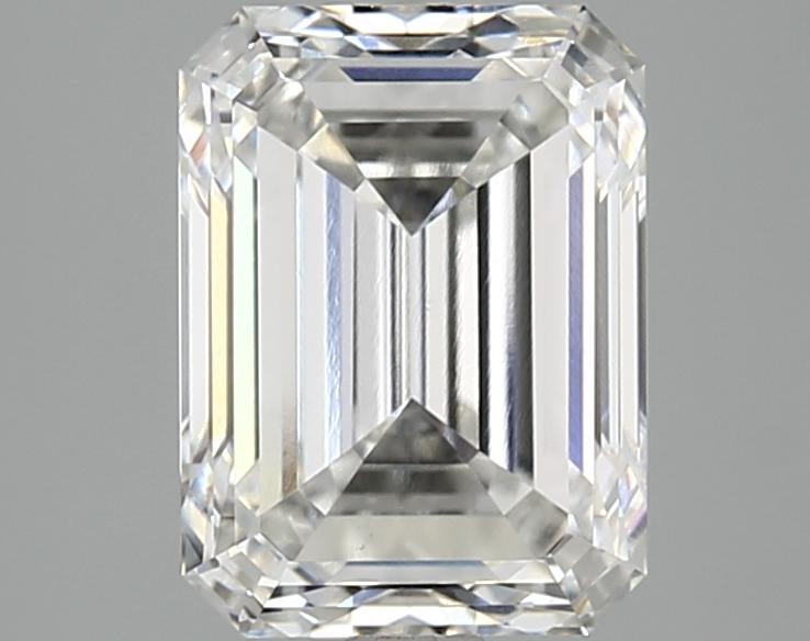 3.03 Carat Emerald Shaped Excellent Cut VVS2 IGI Certified Lab Grown Diamond