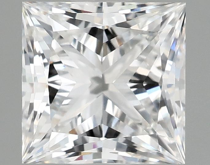 1.52 Carat Princess Shaped Ideal Cut VVS2 IGI Certified Lab Grown Diamond