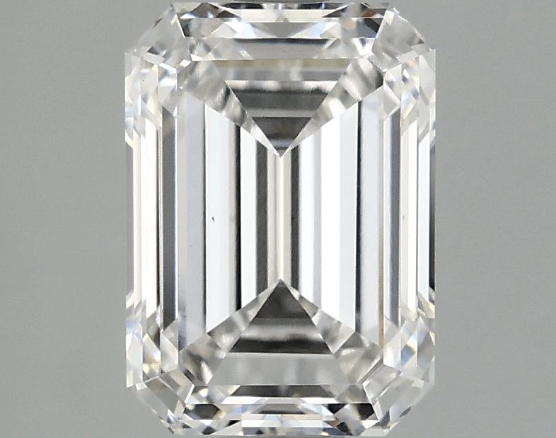 2.56 Carat Emerald Shaped Ideal Cut VS1 IGI Certified Lab Grown Diamond