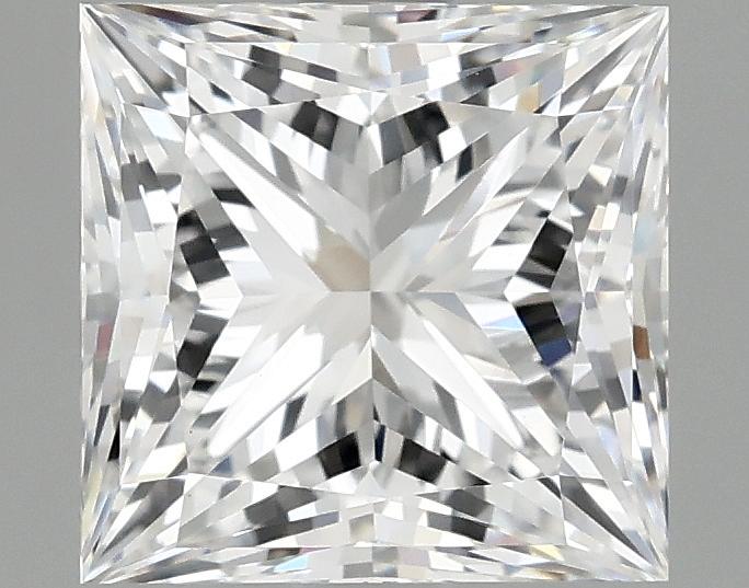 2.1 Carat Princess Shaped Ideal Cut VVS2 IGI Certified Lab Grown Diamond