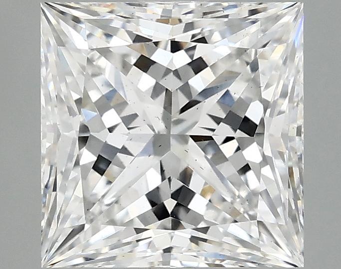 2.88 Carat Princess Shaped Ideal Cut VS2 IGI Certified Lab Grown Diamond